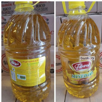 روغن مایع پخت پز تبرک 5 لیتری