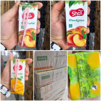 آبمیوه تک نفره تتراپک 200 سی سی