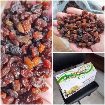 کشمش پلویی کارتن حدودا 9 کیلویی تاک