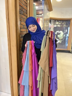 روسری کشدار نگیندار نارا