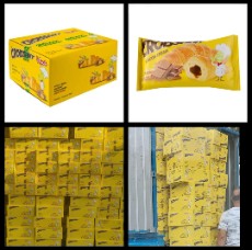 کیک کروسان شیبابا