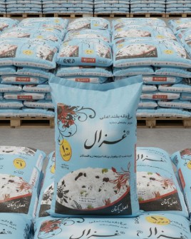 برنج دانه بلند اعلی سوپر باسماتی سفید غزال