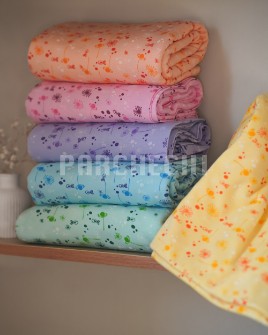 پارچه تریکو طرح قاصدک ماهی
