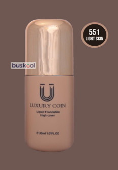 ست کرم پودر لاکچری کوین به همراه پد  551 تا 555