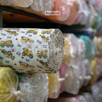 پارچه تریکو طرح ترافیک