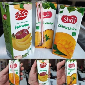 آبمیوه تکنفره  تتراپک شط 200 سی سی