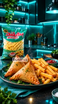 سیب زمینی نیمه آماده