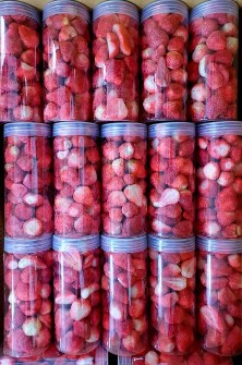 بسته بندی تک میوه ه ای فریزدرایر