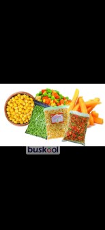 سیب زمینی خلال نیمه آماده و سبزیجات ب روش انجماد سریع