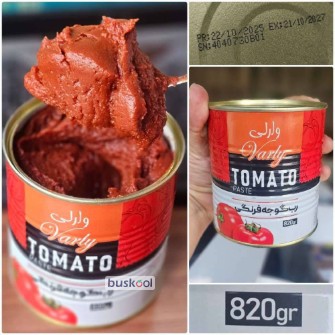 رب گوجه وارلی 800 گرمی قوطی